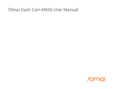 70mai M500 Manual do usuário