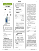 Velleman EMDIN01 Manual do usuário