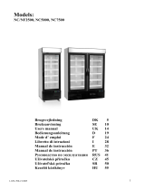 Tefcold NF2500 Single Door Freezer Lightbox Manual do usuário