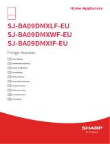 Sharp SJ-BA09DMXLF-EU Fridge Freezers Manual do usuário