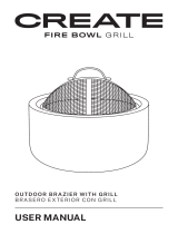 Create FIRE BOWL GRILL Manual do usuário