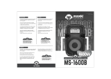 moonki MS-1600B Manual do usuário