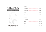 Srhythm NiceComfort 35 Manual do usuário