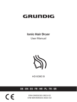 Grundig HD 6080 B Manual do usuário