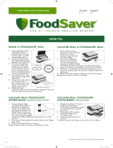 FoodSaver 4800 Series Manual do usuário