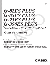 Casio FX-85ES PLUS Manual do usuário