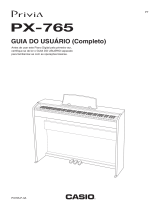 Casio PX-765 Manual do usuário