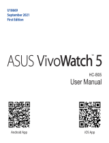 Asus VivoWatch 5 Manual do usuário