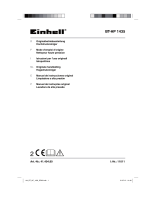 EINHELL 41.404.80 Instruções de operação