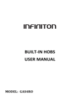 Infiniton GAS4RO Manual do usuário