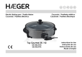 HAEGER Top Gourmet 36 Manual do usuário
