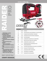 RAIDER Pro RDP-SJS20 Manual do usuário