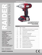 Raider RD-CIW01 Manual do usuário