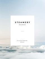 Steamery Stockholm CIRRUS NO.2 KLESDAMPER, SORT Manual do proprietário
