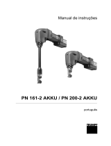 Trumpf PN 161-2 AKKU Manual do usuário