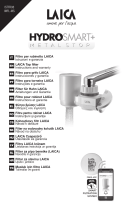Laica HYDROSMART+ METAL STOP Tap Filter Manual do usuário