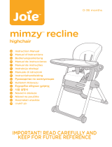 Joie mimzy™ recline Manual do usuário
