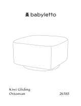 Babyletto Kiwi Gliding Ottoman Manual do usuário