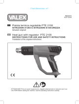 Valex 1352015 Manual do proprietário