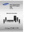 Samsung HT-P50 Manual do usuário