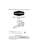 Greenworks 20092 Manual do proprietário