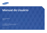 Samsung UD46C-B Manual do usuário