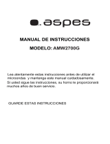 Aspes AMW2700G Manual do proprietário
