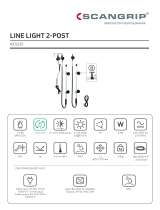 SCANGRIP LINE LIGHT 2 POST Manual do proprietário