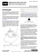 Toro HoverPro Series Manual do usuário