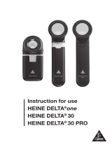 Heine DELTA 30 Dermatoscope Instruções de operação