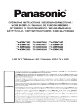 Panasonic TX43MXn688 Instruções de operação