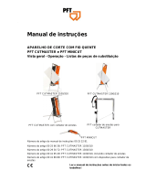 PFT CUTMASTER 1100 - 1300/310 Manual do usuário