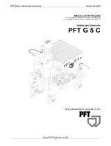PFT G 5 c Manual do usuário