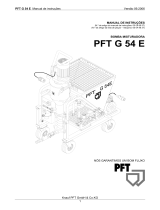 PFT G 54 E Manual do usuário