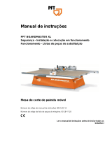 PFT BOARDMASTER XL Manual do usuário