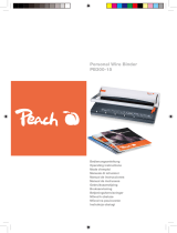 Peach PB300-15 Manual do proprietário
