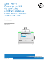 tsi AeroTrak Plus Portable Particle Counter A100 Series Manual do usuário