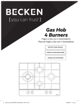 Becken BGH2337 PLACA GAS Manual do proprietário