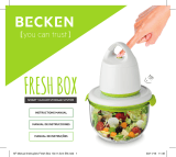 Becken BFB-2967SP Fresh Box Manual do proprietário