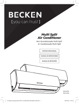 Becken AR COND MULTISPLIT 12x9 BAC4259 Manual do proprietário