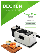 Becken BDF-1992 fritadeira Manual do proprietário