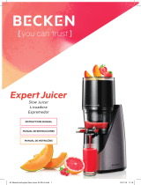 Becken slow juicer BSJ-2283 Manual do proprietário