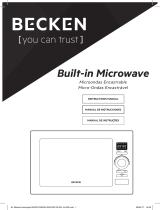 Becken BBIMW2515 IX MICROONDAS ENCASTRAR Manual do proprietário