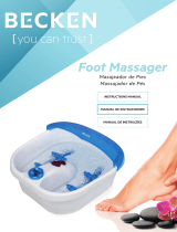 Becken Massajador de Pes BFM-2613 Manual do proprietário