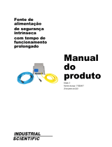 Industrial Scientific Intrinsically Safe Extended Run Time Power Supply Manual do usuário