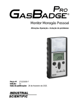 Industrial Scientific GasBadge Pro Manual do usuário