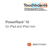 Bretford PowerRack 10 Manual do usuário