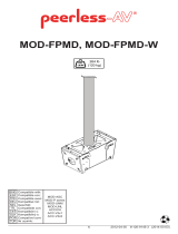 Peerless MOD-FPMD-W Guia de instalação