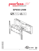Peerless SP850-UNM Manual do proprietário
