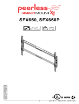 Peerless SFX650P Manual do proprietário